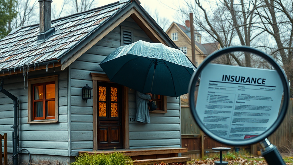 누수 사고 보험금 청구 절차 (realistic 스타일)