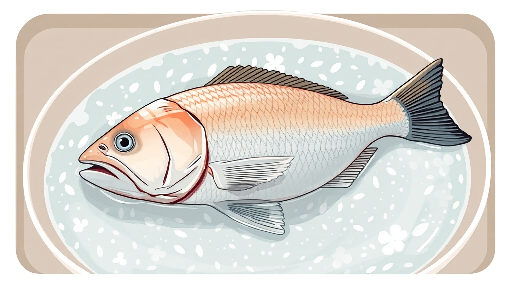 코다리 손질, 깔끔하게! (illustration 스타일)