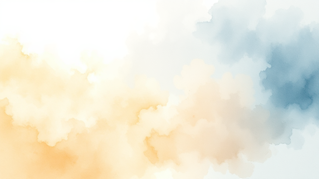 개인회생 중 신용등급 관리 전략 (watercolor 스타일)