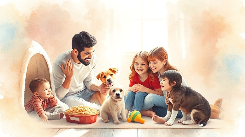 입양 준비, 이렇게 하세요! (watercolor 스타일)