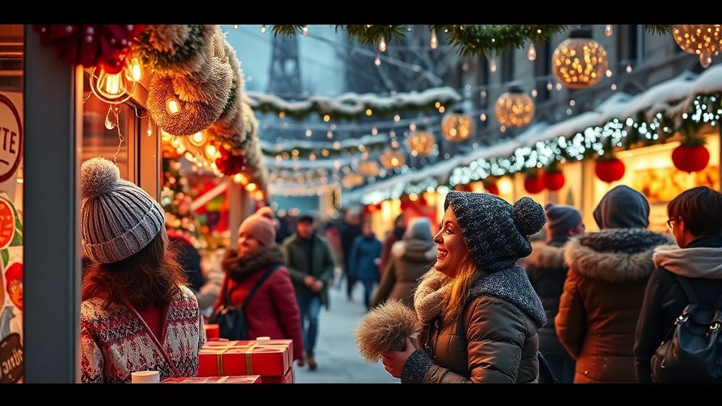 행사 기간 및 참여 브랜드 (realistic 스타일)