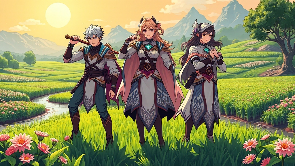 쫄작 팀 구성 가이드 (illustration 스타일)