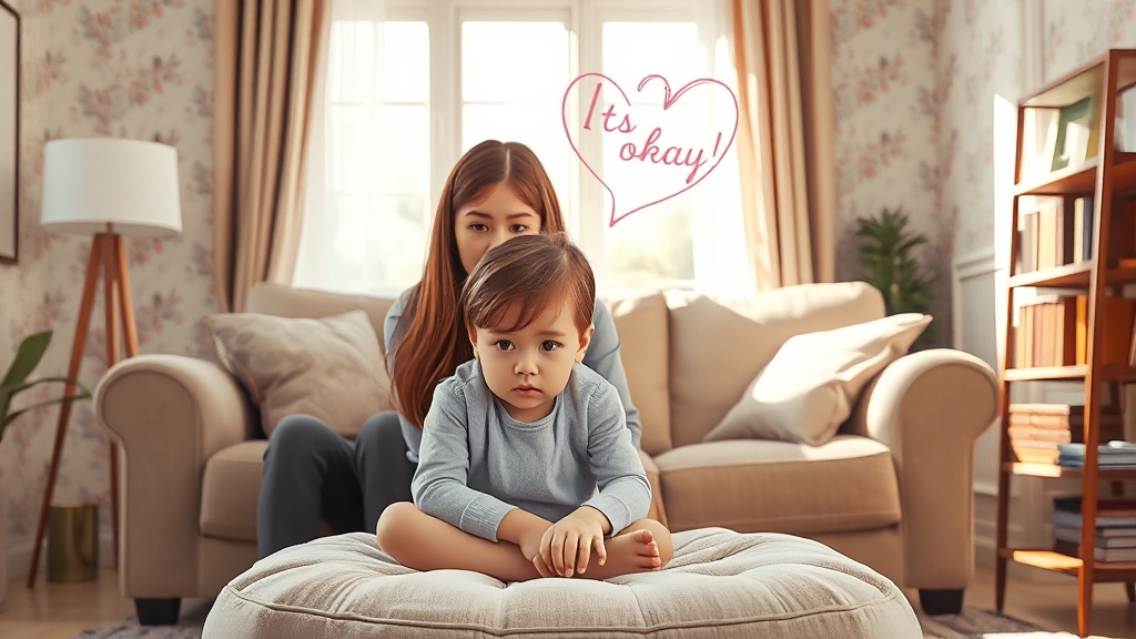 부모의 역할: 알아차리고 돕기 (realistic 스타일)