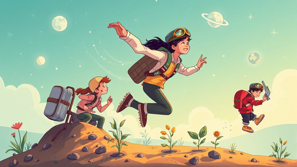 2026년, 과거를 바탕으로 미래를 준비하기 (illustration 스타일)