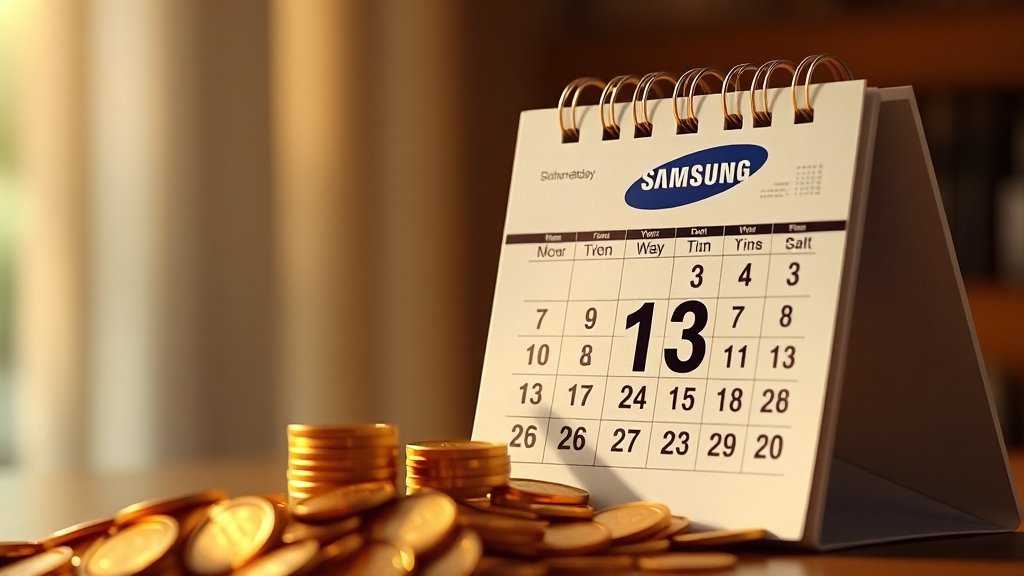 삼성전자 배당 정책: 분기 배당 및 특별 배당 (realistic 스타일)