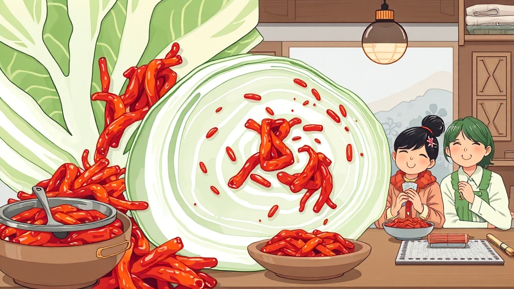 실패 없는 김장, 추가 정보! (illustration 스타일)