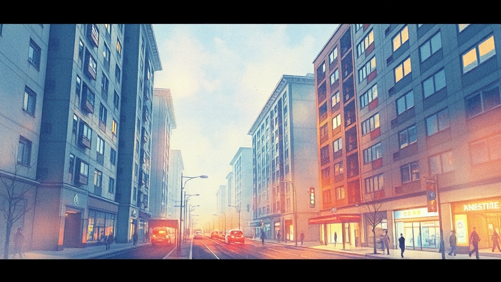 GTX-A 개통, 일산 부동산에 미치는 영향 (watercolor 스타일)