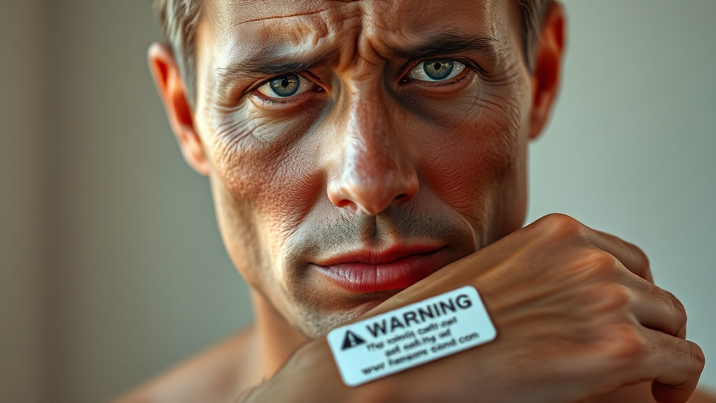 사용 시 주의사항 (realistic 스타일)