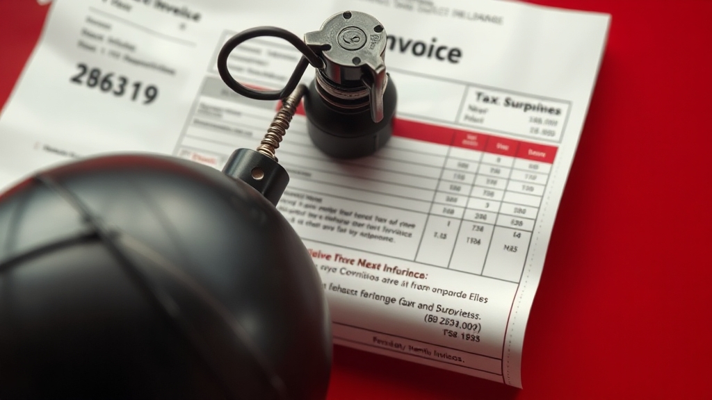 관련 가산세 (realistic 스타일)