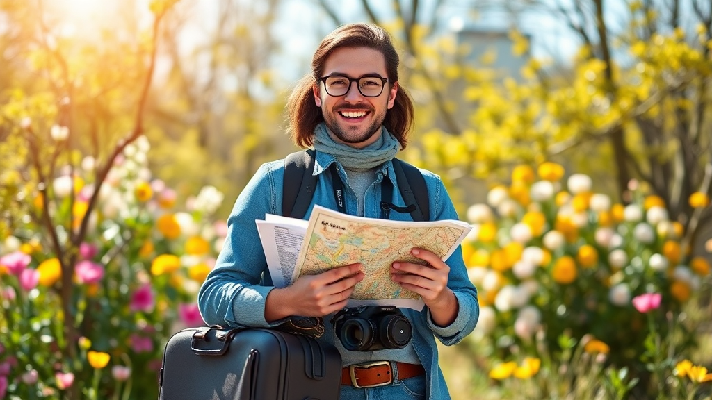 봄꽃 여행 준비물 & 꿀팁: 즐거운 추억을 위한 필수 체크리스트 (realistic 스타일)
