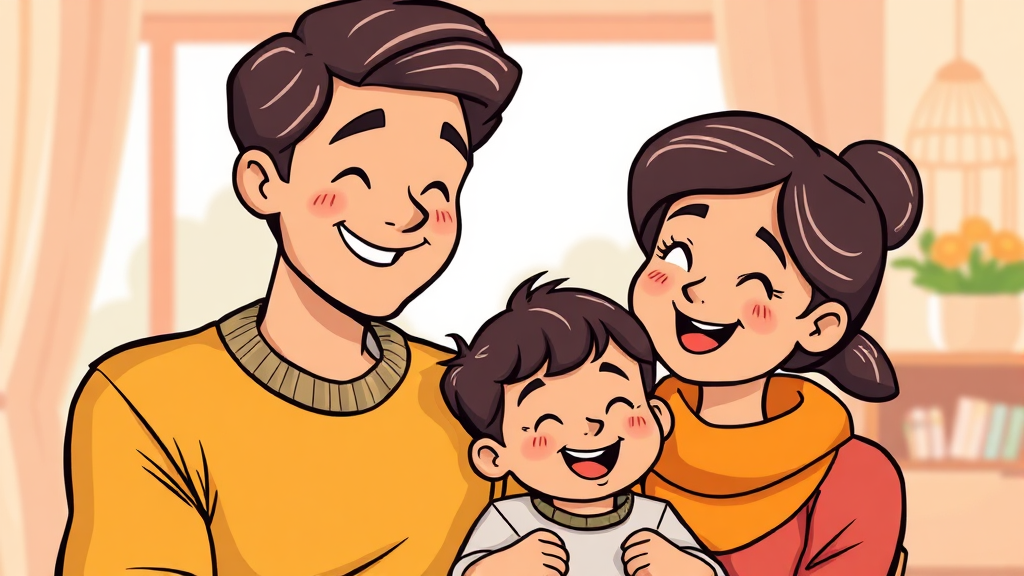 2026년 아동수당 & 부모급여 핵심 변화 (cartoon 스타일)