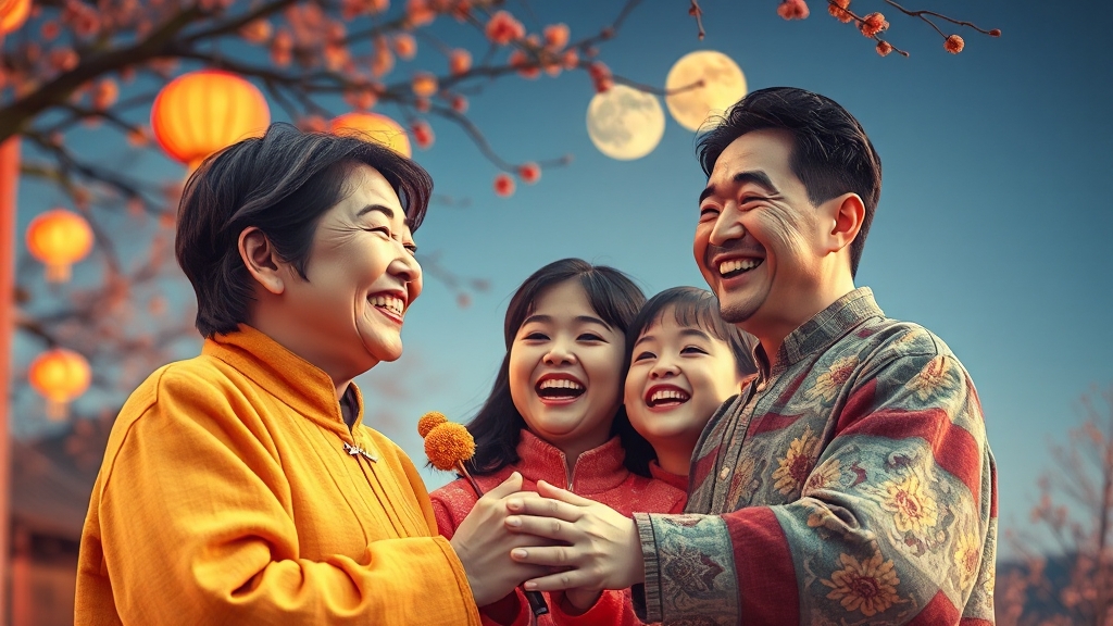 추석 인사말 발송 시 주의사항 (realistic 스타일)