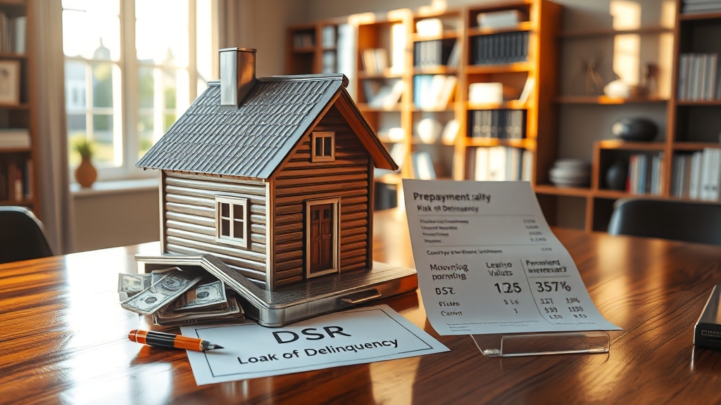 대출 시 유의사항: 꼼꼼하게 (realistic 스타일)