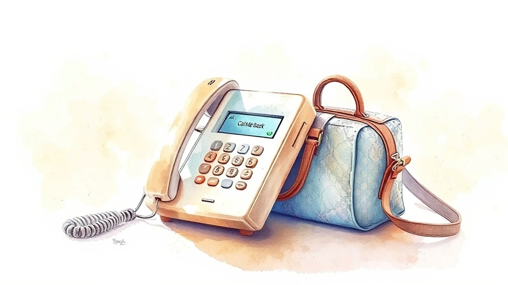 아고다 고객센터 연결 방법 (watercolor 스타일)