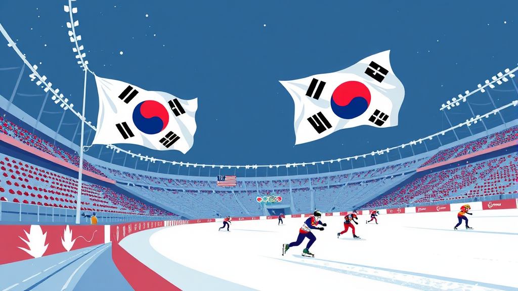 주요 경쟁 국가 분석 (illustration 스타일)