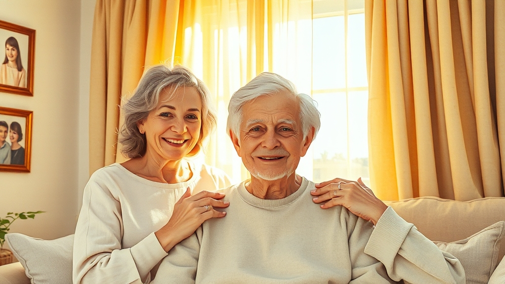 이제, 행복한 노후를 선물하세요! (watercolor 스타일)