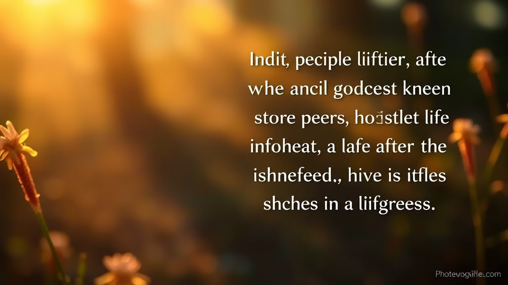 인생 명언의 의미와 역할 (realistic 스타일)