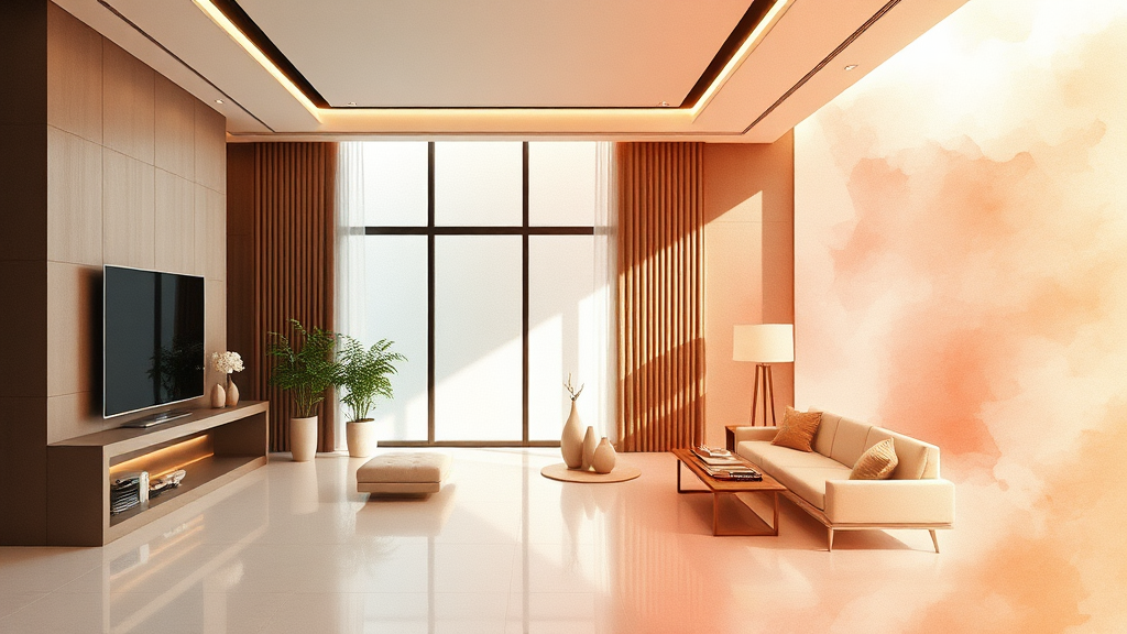 래미안 원펜타스, 최가온 선수의 꿈을 담은 보금자리 (watercolor 스타일)