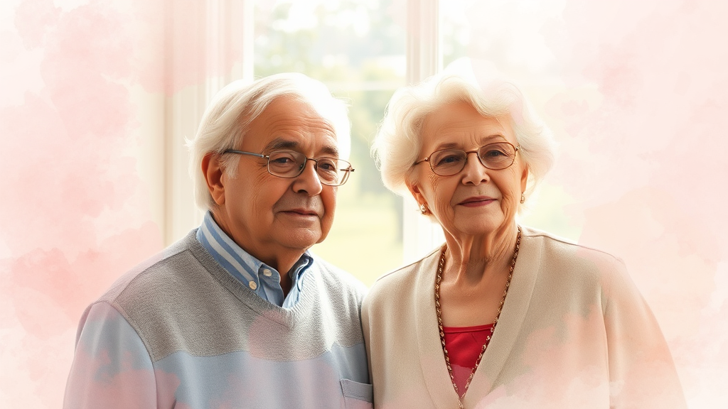 연령별, 건강 상태별 선택 기준 (watercolor 스타일)