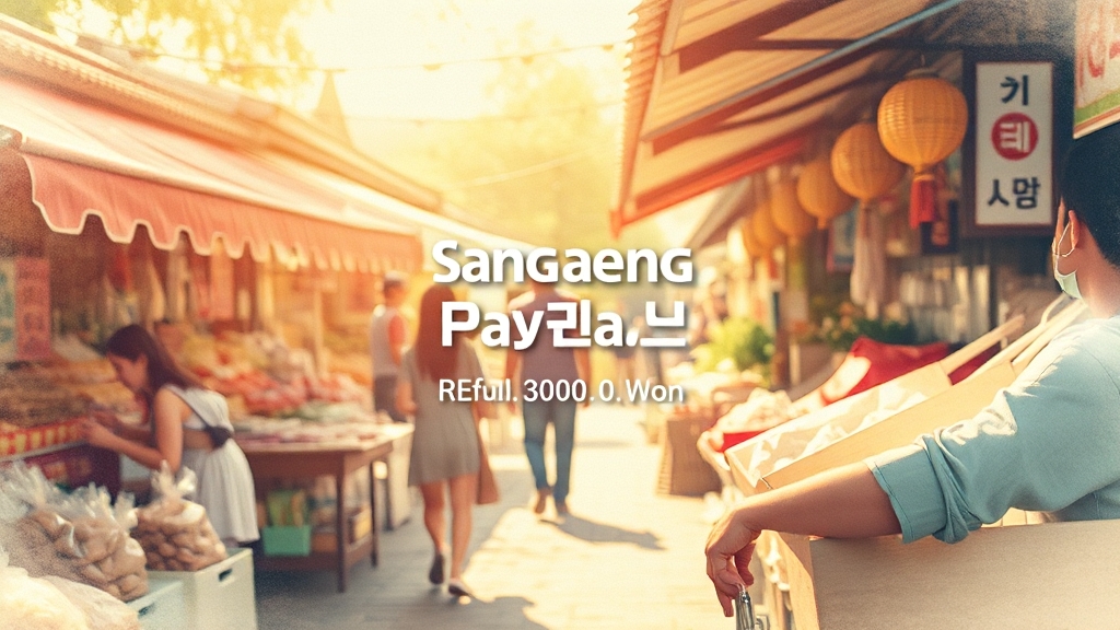 상생페이백 유의사항 (watercolor 스타일)