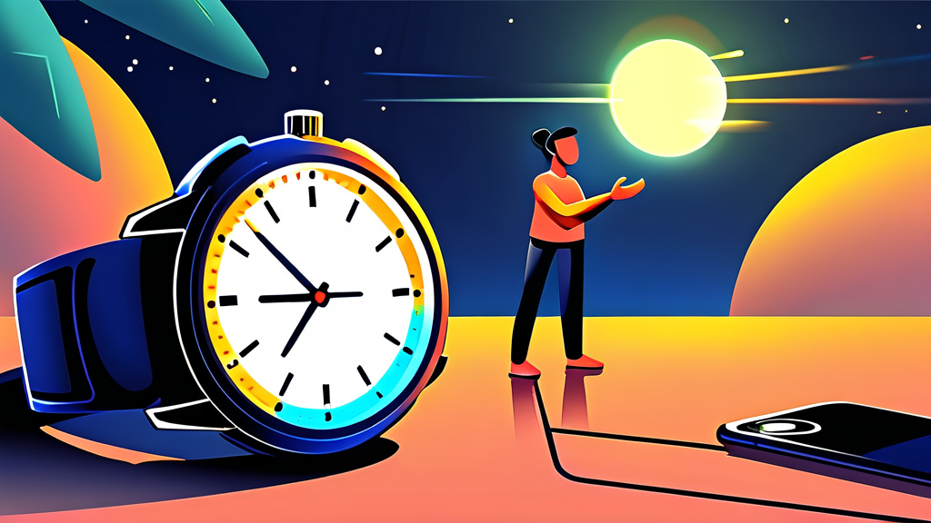 갤럭시 워치 연결 오류, 이렇게 해결하세요! (illustration 스타일)