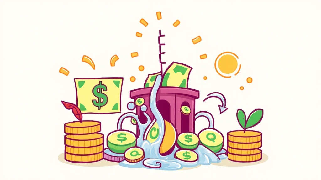 통장 쪼개기, 왜 중요할까? (cartoon 스타일)