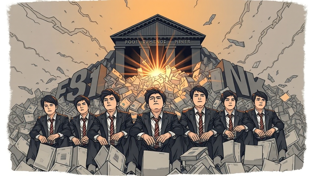 부실채권, 무엇이 문제인가? (illustration 스타일)