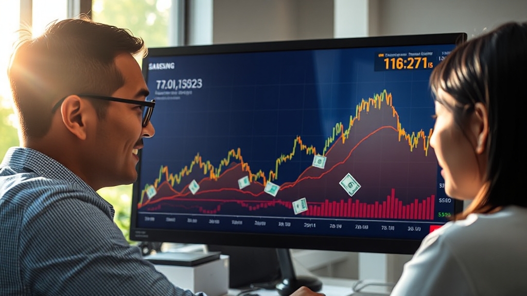 투자자 동향, 누가 사고 팔까? (realistic 스타일)