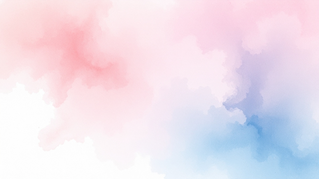 마무리 (watercolor 스타일)
