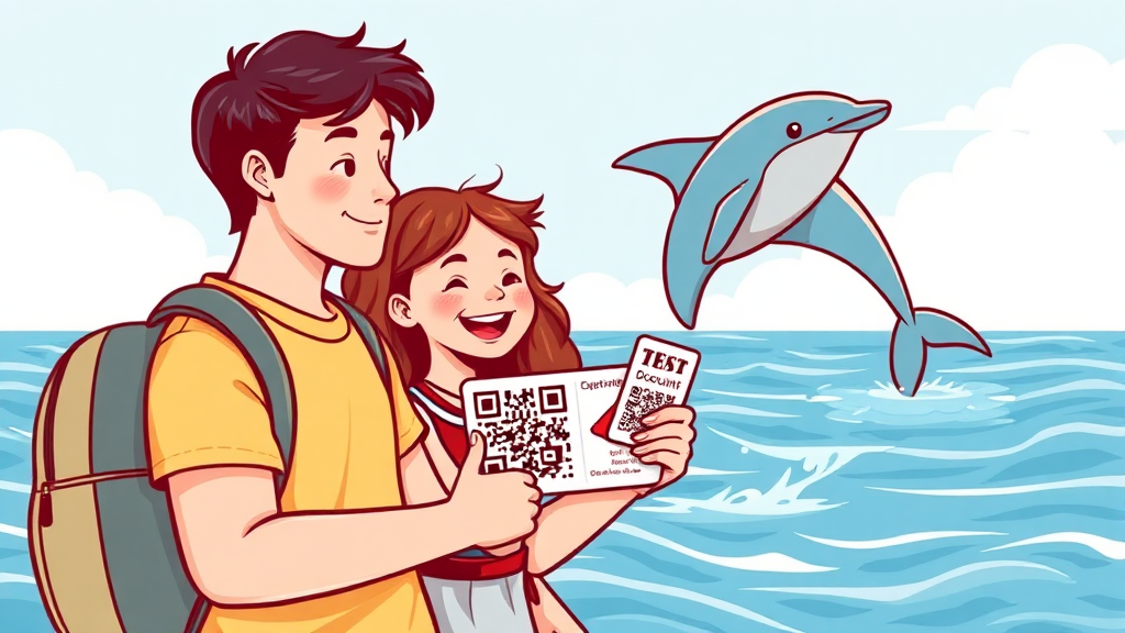 입장권, 싸게 사는 법? (illustration 스타일)