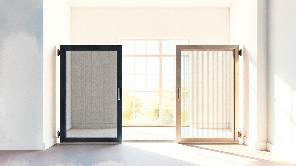 블랙스텐 vs 모노필라멘트 (watercolor 스타일)