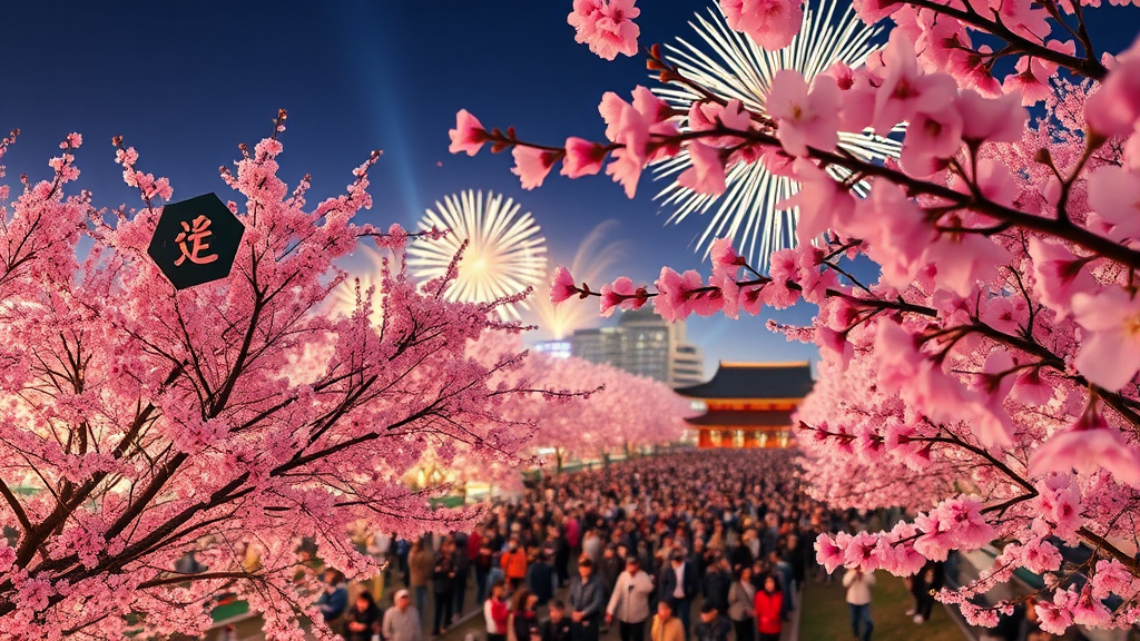 진해군항제 방문 꿀팁: 일정, 티켓, 숙박 가이드 (realistic 스타일)