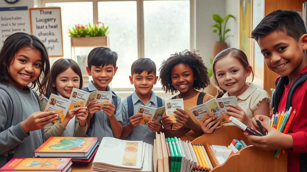 교육급여 바우처란? (realistic 스타일)