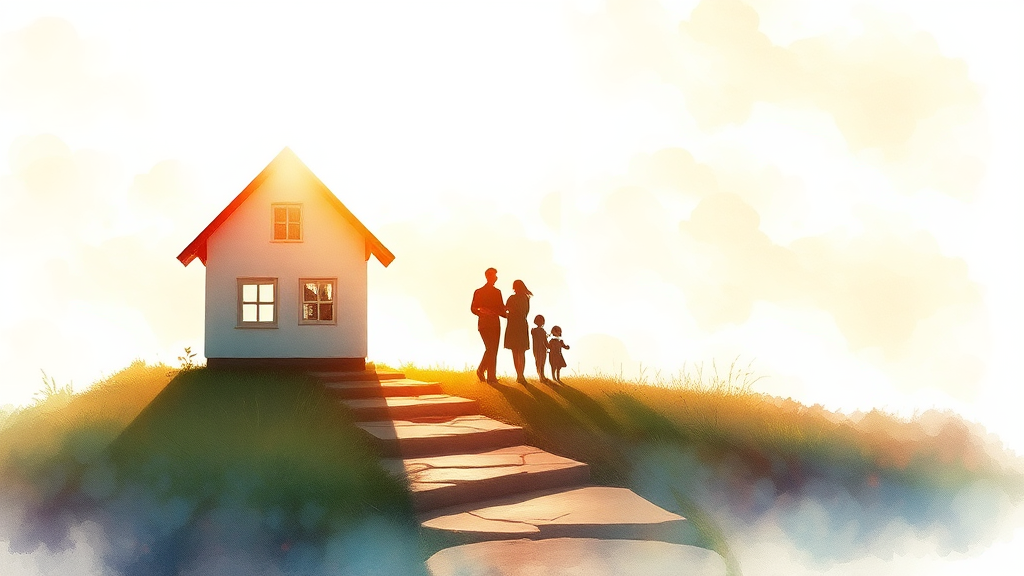 디딤돌 대출이란? (watercolor 스타일)