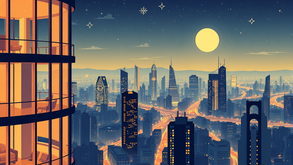 지역별 분양 시장 전망 (illustration 스타일)