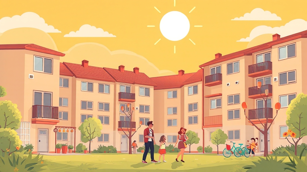 국민임대주택이란? (illustration 스타일)