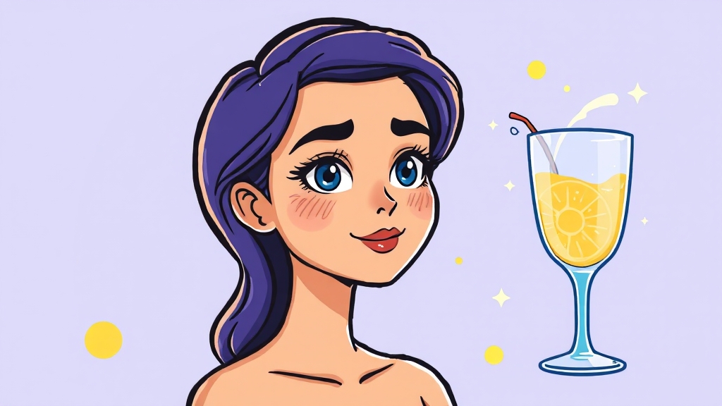 오로라 글루타치온 섭취 방법 및 팁 (cartoon 스타일)