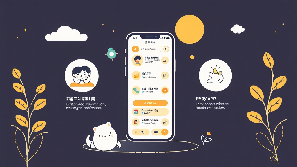 주요 특징 및 혜택 (illustration 스타일)