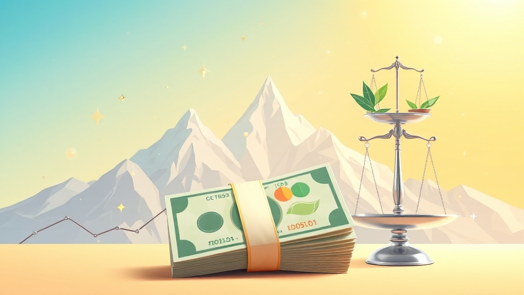 금리 인하 가능성과 시장 전망 (illustration 스타일)