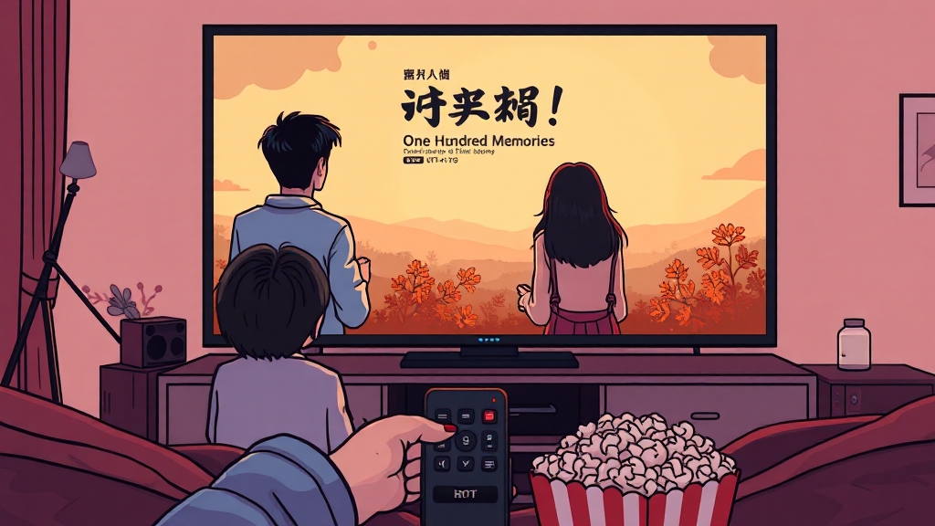 ‘백번의 추억’ 다시보기 방법 (cartoon 스타일)