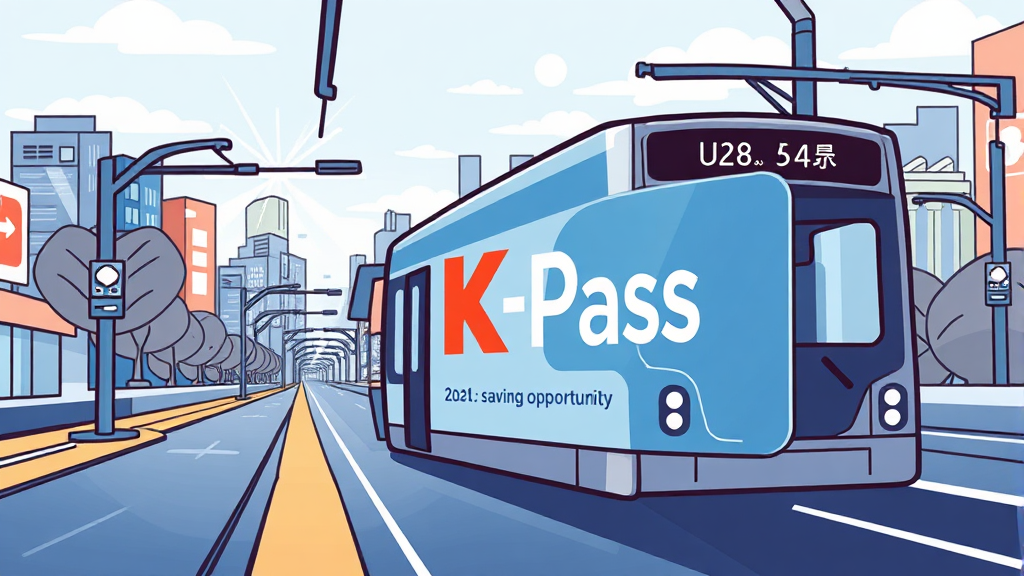 K패스, 지금 시작하세요! (illustration 스타일)
