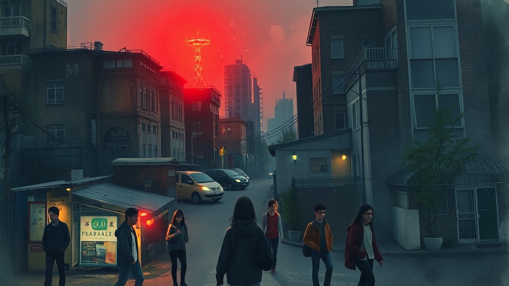 주목할 만한 사회적 논란 및 변화 (watercolor 스타일)