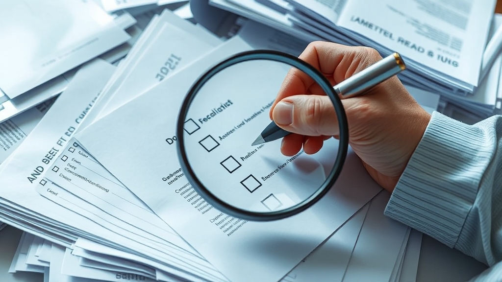 신청 전 체크리스트 (realistic 스타일)