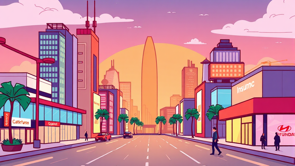 산업 발전 예측, 주가에 어떤 영향? (cartoon 스타일)