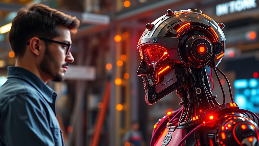 최태원 회장, AI 시대 생존과 성장을 위한 SK의 초격차 전략 제시 6 AI와 본업의 결합: 도메인 지식의 재조명 (realistic 스타일)