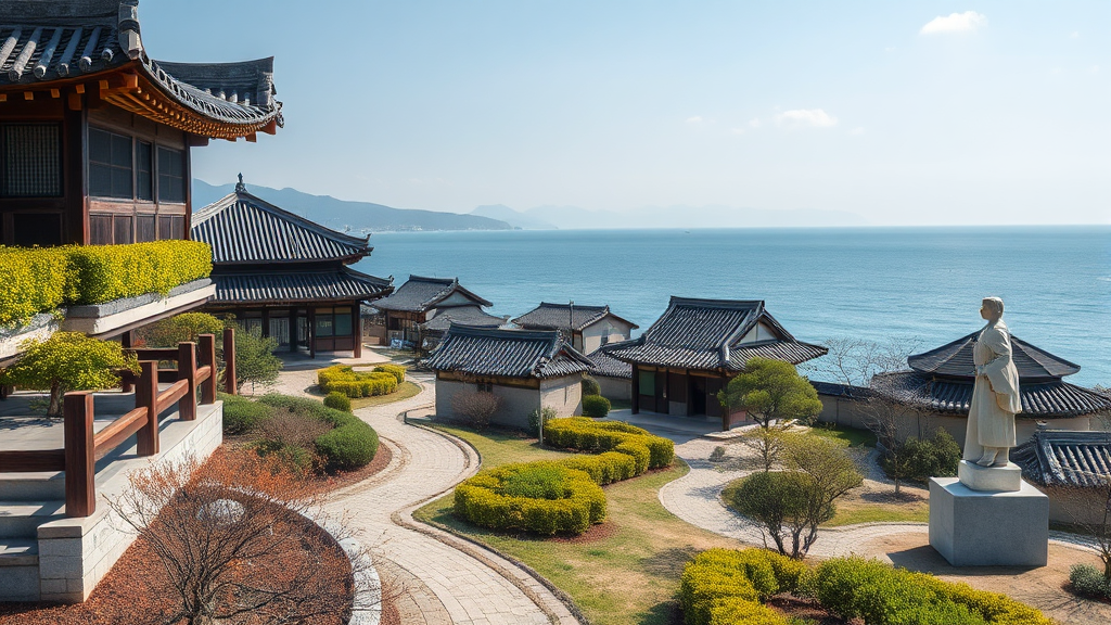 보령 상화원 방문 후기 및 감상 포인트 (realistic 스타일)