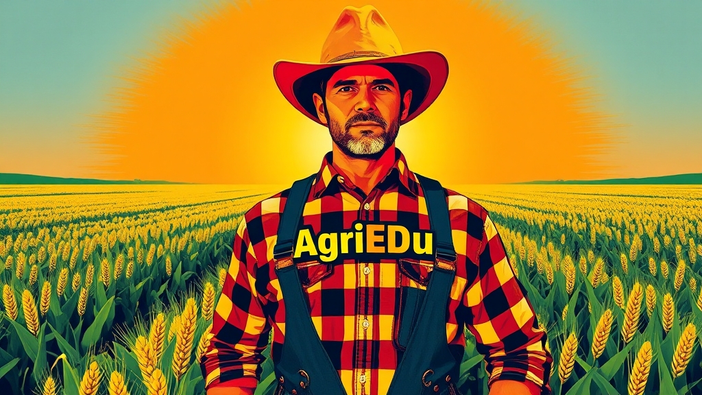AgriEDU, 귀농의 든든한 동반자 (popart 스타일)