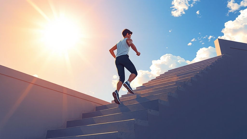 운동 방법 및 실천 팁 (cartoon 스타일)