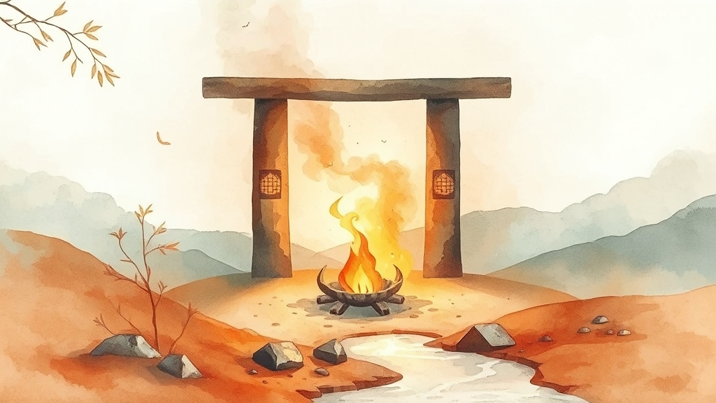 만세력 용어, 쉽게 알아봐요! (watercolor 스타일)