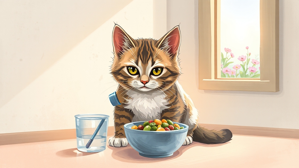 신부전 식이 요법 및 생활 관리 (illustration 스타일)